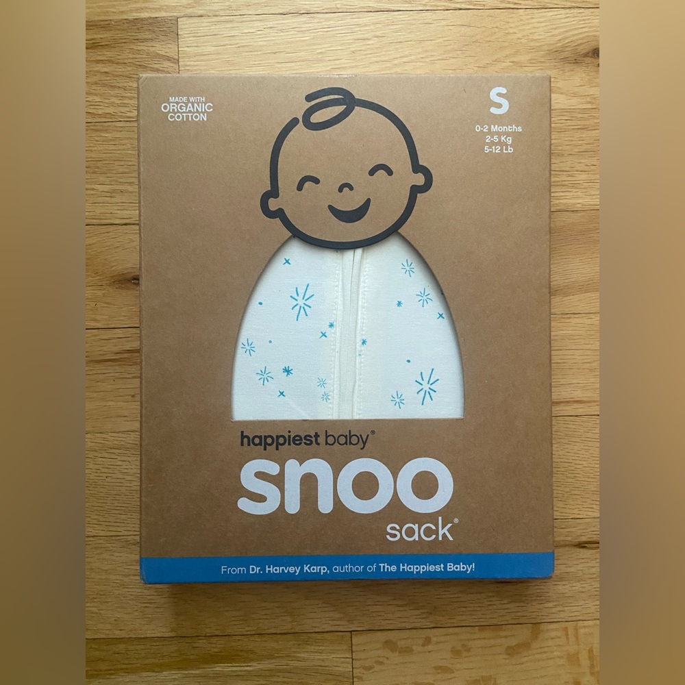 NWT Happiest Baby Snoo Sleep Sack, Size S